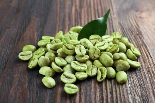 green coffee beans